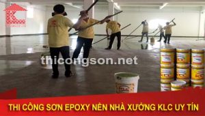 Nhận thi công sơn epoxy phòng sạch chuyên nghiệp cho doanh nghiệp